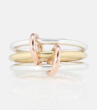 Ring Solarium Silver aus 18kt Gelb-, Roségold und Sterlingsilber | Spinelli Kilcollin