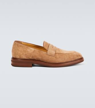 Loafers aus Veloursleder | Brunello Cucinelli