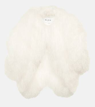 Shearling bolero jacket | Alaïa