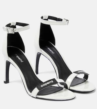 Sandali in vernice con logo | Coperni