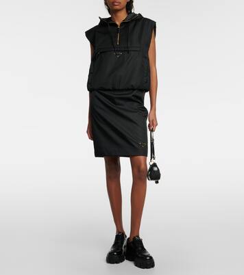 Wattierte Weste aus Re-Nylon in Schwarz - Prada | Mytheresa 