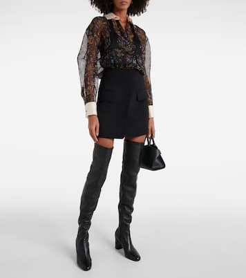 Hemd Marocco aus Organza in Schwarz - Max Mara | Mytheresa