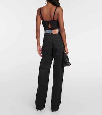 Body Wire Brasier aus Mesh in Schwarz - Y Project | Mytheresa