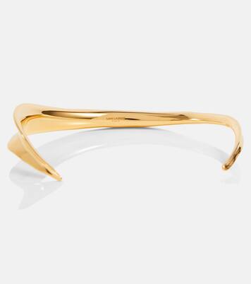 Torc choker in gold - Saint Laurent | Mytheresa