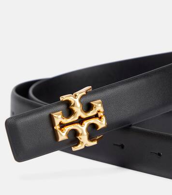 Gürtel Eleanor aus Leder in Schwarz - Tory Burch | Mytheresa 