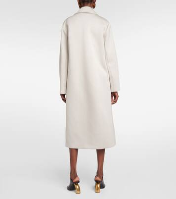 Mantel Radice aus Jersey in Weiß - S Max Mara | Mytheresa