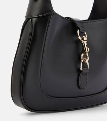 Schultertasche Gucci Jackie Small aus Leder in Schwarz - Gucci 