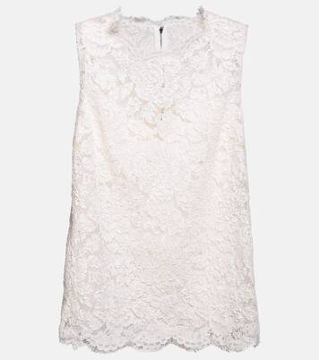 Top aus Spitze in Pink - Dolce Gabbana | Mytheresa 