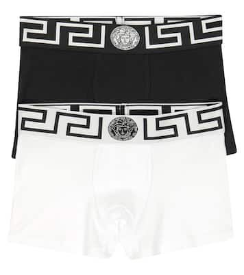 Set aus 2 Boxershorts Medusa in Schwarz - Versace Kids | Mytheresa