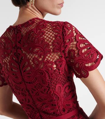 self-portrait Women's Midi Dress Red main image 1