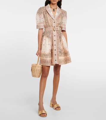 Pantoletten Malou 60 aus Metallic-Leder in Gold - Gianvito Rossi 