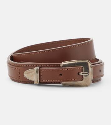 Leather belt in brown - Lemaire | Mytheresa