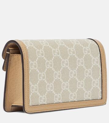 Schultertasche Dionysus GG Super Mini in Beige - Gucci | Mytheresa 