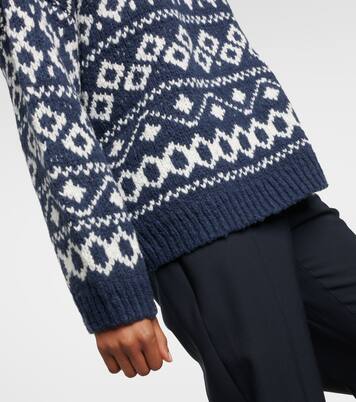 Fair Isle wool-blend sweater | Vince