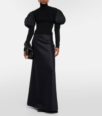 Maxirock Clavier aus Jersey in Schwarz - Max Mara | Mytheresa