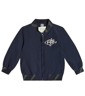 Cotton-blend bomber jacket | Scotch & Soda Kids