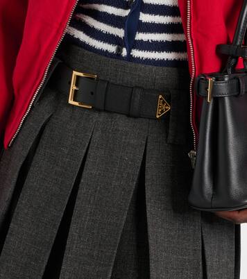 Gürtel aus Leder in Schwarz - Prada | Mytheresa