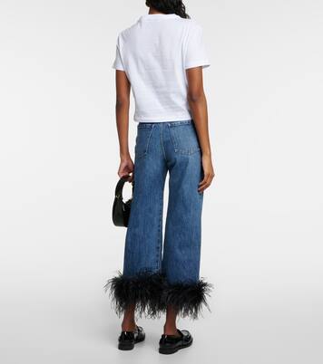 T-Shirt aus Baumwoll-Jersey in Weiß - Miu Miu | Mytheresa おうち整理中♫様ご専用ページです