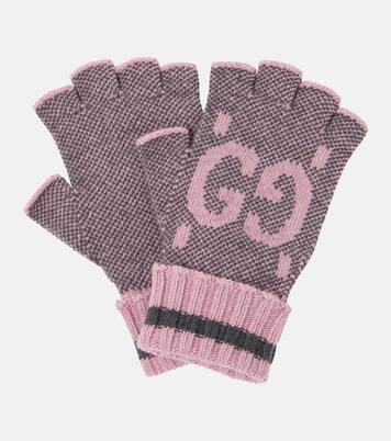 fingerless gucci gloves