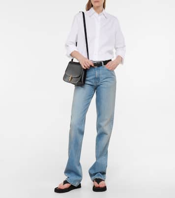 High-Rise Jeans Carlton in Blau - The Row | Mytheresa