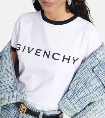 T-Shirt aus einem Baumwollgemisch in Multicolor - Givenchy | Mytheresa 