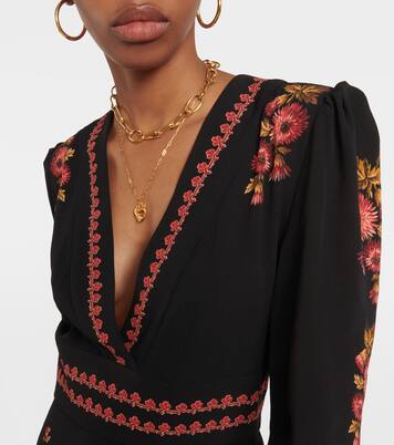 Midikleid in Schwarz - Etro | Mytheresa 