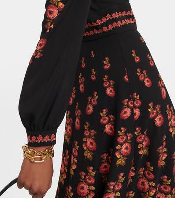 Midikleid in Schwarz - Etro | Mytheresa 