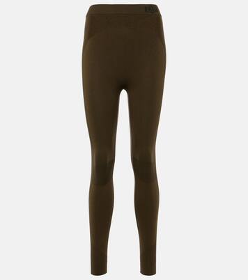 Leggings aus Rippstrick in Grün - Loro Piana | Mytheresa