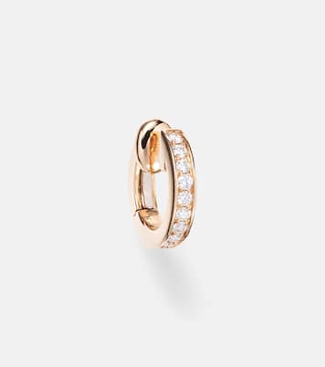 Einzelner Ear Cuff Berbere aus 18kt Roségold mit Diamanten in Gold 