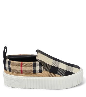 Slip-Ons Vintage Check in Beige - Burberry Kids | Mytheresa