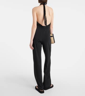 Jumpsuit Nice aus Jersey in Schwarz - Max Mara | Mytheresa 彼岸花さん専用 コペン マフラー