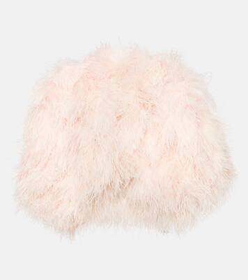 Cropped-Jacke aus Federn in Pink - Dolce Gabbana | Mytheresa