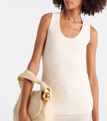 Top aus Bouclé in Weiß - Toteme | Mytheresa