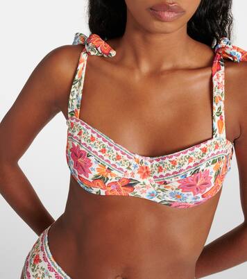 Paraiso Bikini Top Mediterranean Bloom
