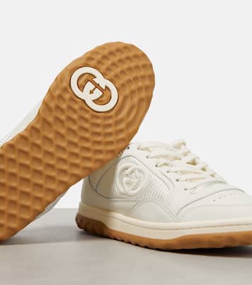 Sneakers MAC80 Interlocking G aus Leder in Weiß - Gucci | Mytheresa