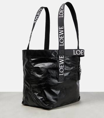 Schultertasche Fold Shopper aus Leder | Loewe