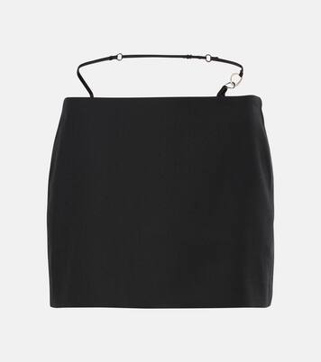 x Calvin Klein Micro miniskirt in black - Nensi Dojaka | Mytheresa