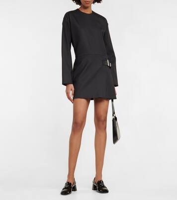 Loafer-Pumps aus Lackleder in Schwarz - Prada | Mytheresa