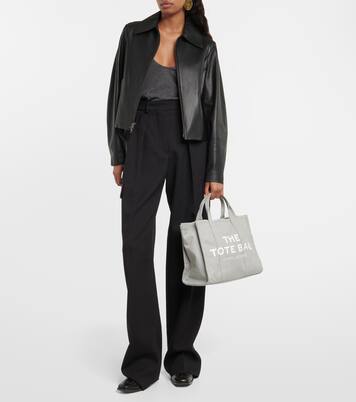 Tote The Medium aus Canvas in Grau - Marc Jacobs | Mytheresa 