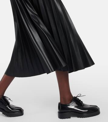 High-Rise-Midirock in Schwarz - MM 6 Maison Margiela | Mytheresa