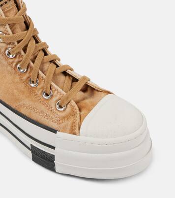 X Converse DBL DRKSTAR Sneakers Chuck 70 in Braun - Rick Owens 