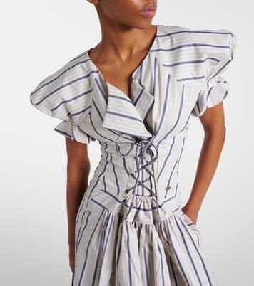 VIVENNE WESTWOOD twisted cotton dress main image 0