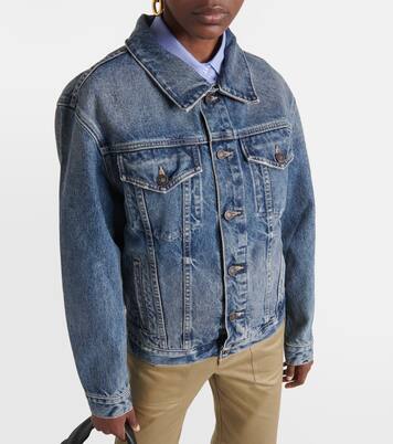 Hubert denim jacket in blue - Nili Lotan | Mytheresa
