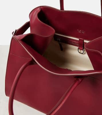 Tote Soft Margaux 15 aus Leder in Rot - The Row | Mytheresa