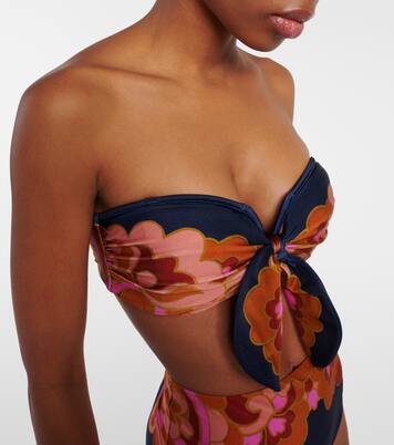 Bedrucktes Bikini-Oberteil Acadian in Multicolor - Zimmermann 