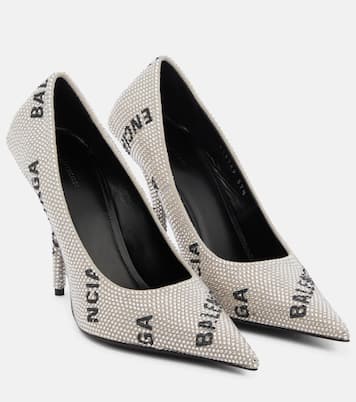 Square Knife embellished pumps | Balenciaga