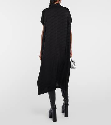 Hemdblusenkleid BB in Schwarz - Balenciaga | Mytheresa