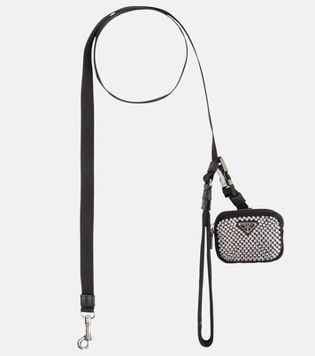 Embellished nylon dog leash | Prada