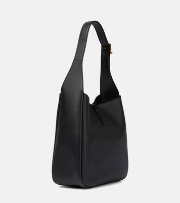 Schultertasche Le 5 à 7 Small aus Leder in Schwarz - Saint Laurent  