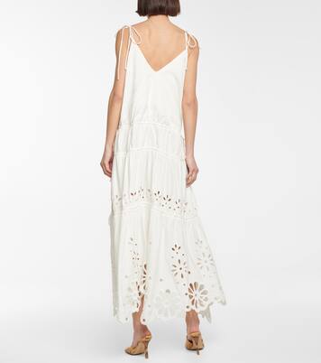 Juna linen-blend maxi dress | Simkhai
